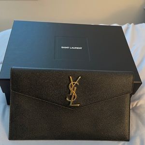 YSL UPTOWN CLUTCH